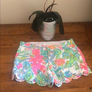 Lily Pulitzer butter cup shorts